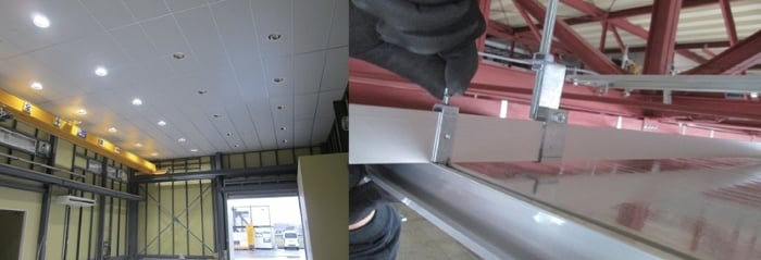 ライトシリングシステム天井シリーズ 吊り天井工法（防湿タイプ）